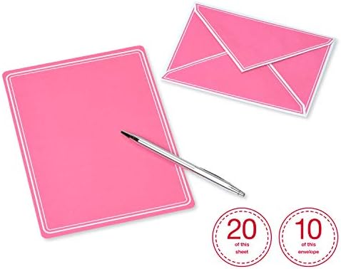 American Greetings Pastel Stationery Sheets and Colored Envelopes (80-Count)