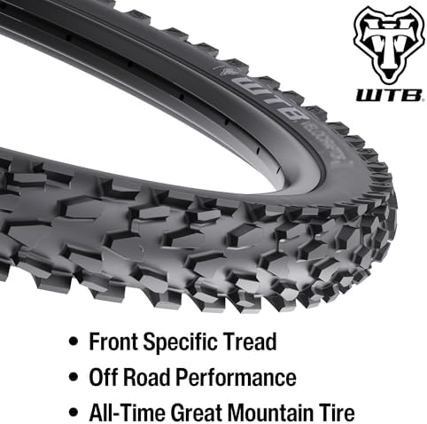 WTB Velociraptor Mountain Bike Tire (26" x 2.1") Wire Bead - Aggressive Tread for Technical Trails & Rocky Surfaces (2 Options - Front/Rear Tire)