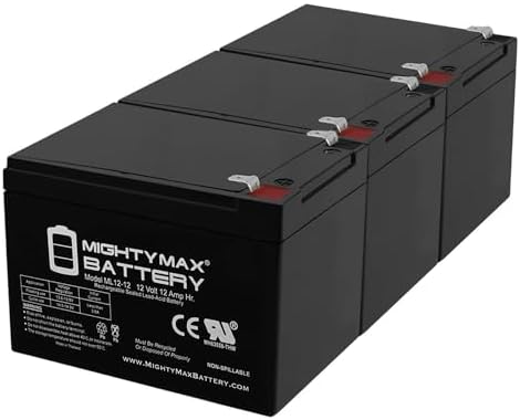 Mighty Max Battery 12V 12AH Battery for Razor Dirt Rocket SX500-3 Pack