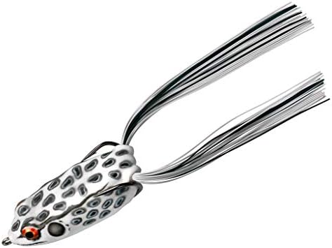 Booyah Pad Crasher Topwater Bass Fishing Hollow Body Frog Lure with Weedless Hooks