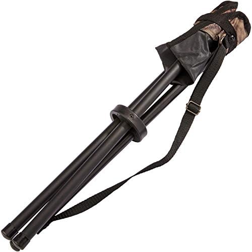 Ameristep Portable Folding Design Hunting Lightweight Heavy-Duty Tripod Stool, Mossy Oak Break-Up Country