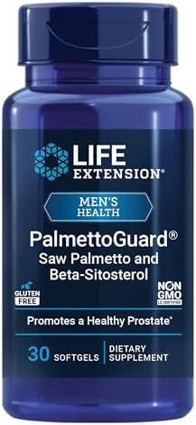 Life Extension PalmettoGuard Saw Palmetto, 30 Softgels | With Beta-Sitosterol, Supports Healthy Prostate Function & Hormone Metabolism