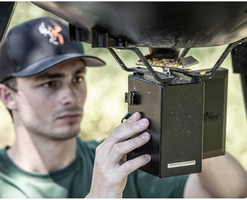 WILDGAME INNOVATIONS 6V Spinner Plate for Game Feeder | Easy-to-Install Durable Long-Lasting Galvanized Steel Replacement Spinner for Deer Feed
