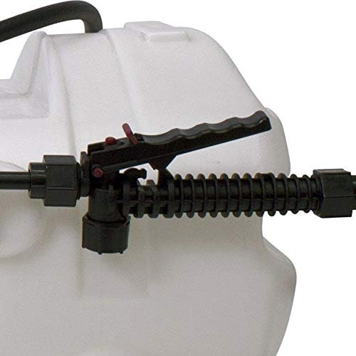 Chapin 97200E Made in the USA 15 Gallon ATV/UTV 12 Volt Mounted Spot Sprayer With 6 Inch Wide Mouth, High Performing 12 V Diaphragm Pump and Filtration System and 18 Inch Spray Wand, Translucent White