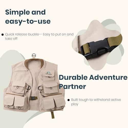 M MAXIMUMCATCH Maxcatch Fly Fishing Vest Pack, Cotton