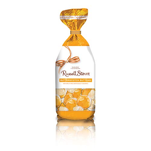 Russell Stover Hard Candies Butterscotch Buttons 12 Ounce Bag Russell Stover Butterscotch Buttons Hard Candy