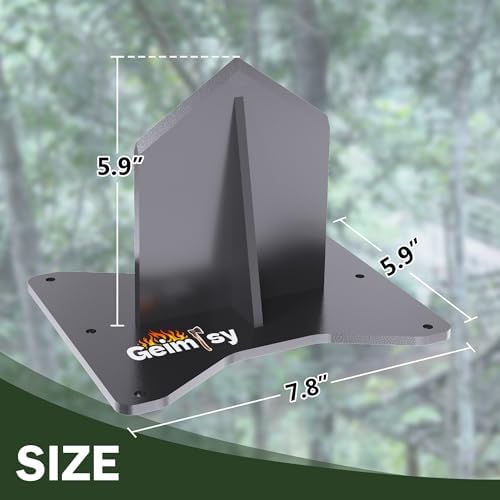 GanFindX Firewood Kindling Splitter Heavy Duty Wood Splitting Tool | Portable Ergonomic Design for Easy Firewood Preparation, Camping, Fireplace and Outdoor Use