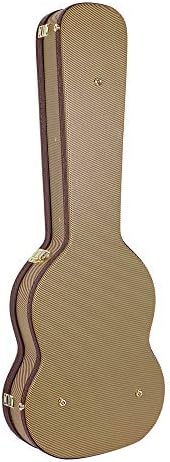 Crossrock SG Guitar Case, Multi-layer Wood Case, Arch-top Style, Vinyl Tweed