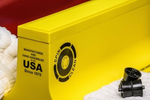 Spin-Clean Record Washer Kit | Vinyl Record Cleaner | Alcohol-Free Solution | Snap-in Rollers | Wedge-Fit Brushes | 2 Lint-Free Drying Cloths