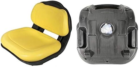 AM136044 Yellow Seat Assembly Fits John Deere X300 X304 X320 X324 X340