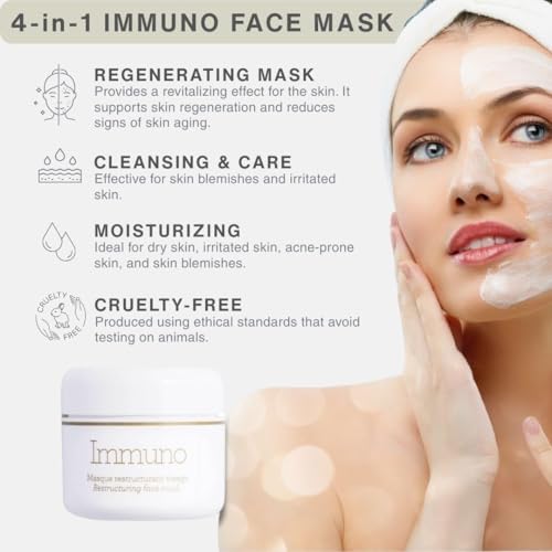 Gernetic IMMUNO Restructuring Face Mask, Face Mask Cream for Skin Imperfections and Basal Cell Regeneration