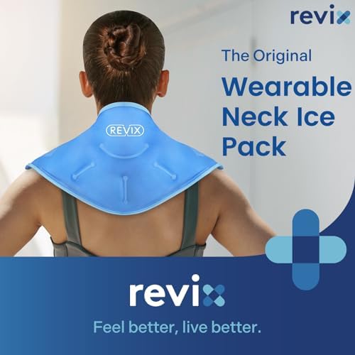 REVIX Ice Pack for Shoulders and Neck, Shoulder Ice Pack for Back Relief