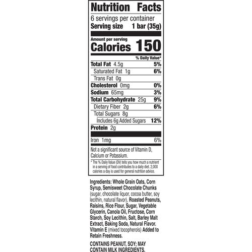 Nature Valley Almond Raisin & Cranberry Chewy Fruit & Nut Bar, 15 ct