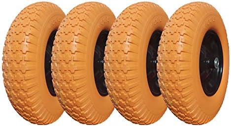 Wheelbarrow Tires 4.80/4.00-8 with 3/4 & 5/8 Bearings