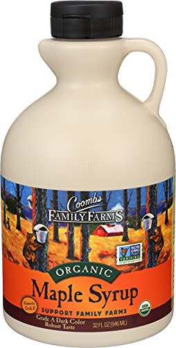 Coombs Family Farms, Syrup Maple Grade A Dark Organic, 32 Fl Oz