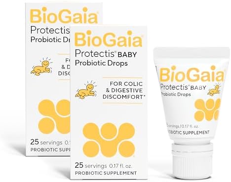 BioGaia Baby Probiotic Drops | Colic & Gas Relief | Safe for Newborns | Pediatrician-recommended | Ease Crying, Fussing, Colic, Gas