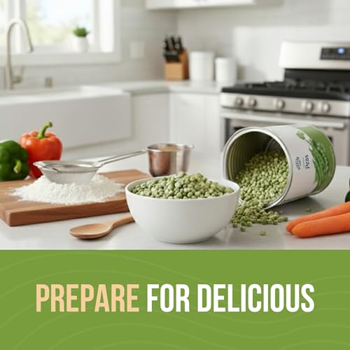 Augason Farms Freeze-Dried Peas Can | Emergency Food Supply, 30 Servings, 30 Year Shelf Life, Great for Cooking, Side Dishes, and Snacks