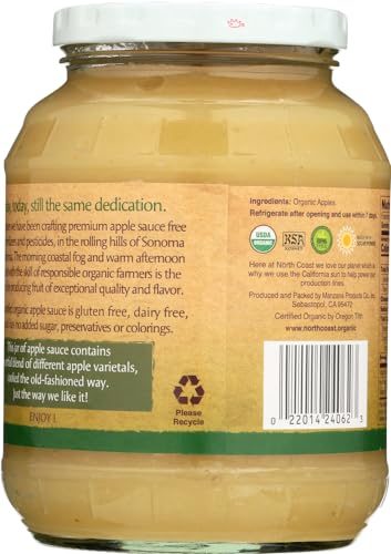 North Coast Applesauce Jar Org