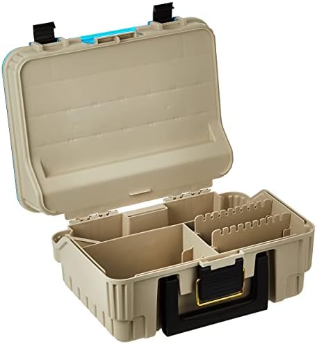Plano 1349-00 Two Level Magnum 3449 Tackle Box, Sandstone/Blue, One Size
