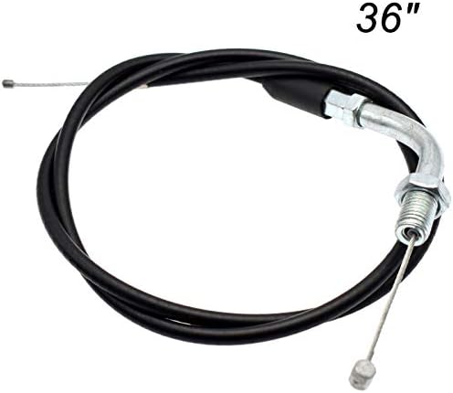 Twist Throttle and 36" Cable Handle Grip Kill Switch Set for 7/8" 22mm Handlebar 49cc 66cc 80cc Engine Motorized Bicycle Push Bike