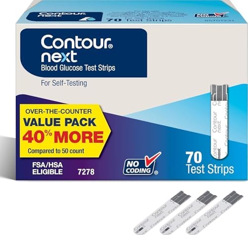 Ascensia CONTOUR NEXT Blood Glucose Diabetes Test Strips, 35 Count