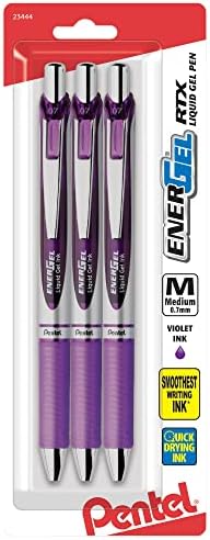Pentel 756260 EnerGel RTX Retractable Gel Pens Medium