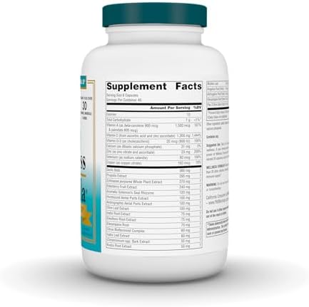 Source Naturals Wellness Formula, Advanced Immune Support - 240 Capsules | Bio-Aligned Vitamins & Herbal Defense with Vitamin C Plus 30 other Vitamins, Minerals & Herbs for Immune System Support