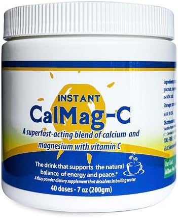 Instant CalMag-C: Fast-Absorbing Calcium & Magnesium & C