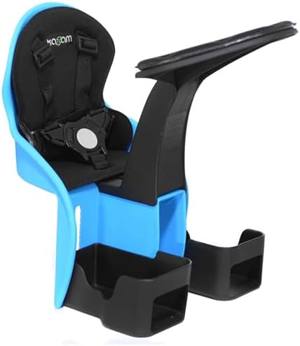 KaZAM Front-Mounted Child Bike Seat – Kangaroo & Wallaby Models with Padded Front Bumper/Dashboard