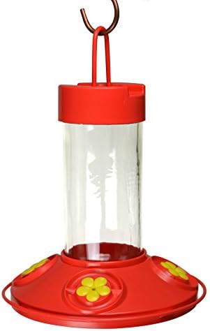 16 oz Hummingbird Feeder, Dishwasher Safe with Bee Resistant Base | 16 oz Capacity; Bee Resistant Base; Dishwasher Safe; Easy to Clean