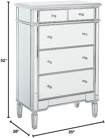 5 Drawer Cabinet, Silver