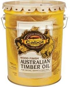 Cabot Transparent Netural Oil-Based Natural Oil/Waterborne Hybrid Australian Timber Oil 5 gal.