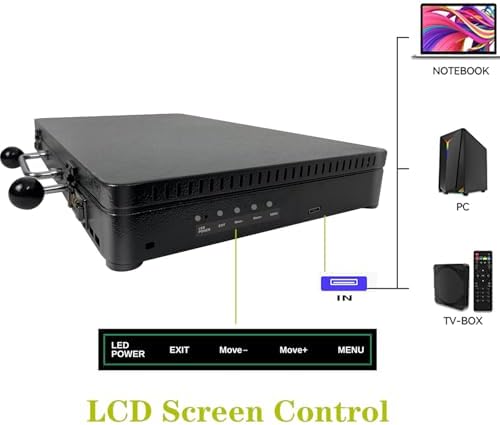 Portable 20000 in 1 Metal Box 3D Arcade Game Console, 22 inch Screen Retro Electronic Game Console, with Search/Hide/Save/Load/Pause Functions