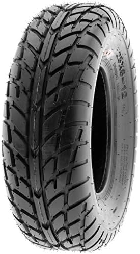 SunF 25x10-12 ATV UTV Tire 25x10x12 Hardpack Race Sport 6 PR A021 - PAIR of 2