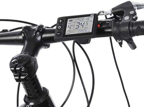 Electric Motor Controller, 36V-48V Waterproof LCD Display Panel Brushless Controller Kit for Electric Bicycle Scooter