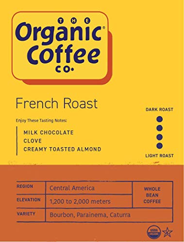 The Organic Coffee Co. French Roast Whole Bean Coffee, 2 lb bag