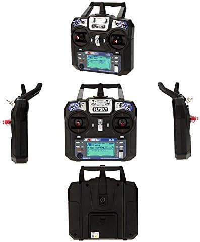 GoolRC Flysky FS-i6 AFHDS 2A 2.4GHz 6CH Radio System Transmitter for RC Helicopter Glider with FS-iA6 Receiver Mode 2