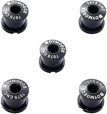 Double Chainring Bolts 7075 Aluminum Alloy for Road MTB M8 Crankset | Bike Chainring Bolts Anodized Anti-Corrosion CNC Machined