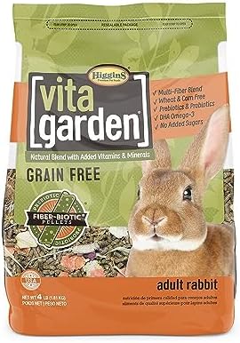 Higgins Vita Garden Rabbit Food, 4 Lbs, Large