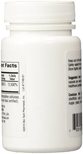 BioTech Pharmacal - D3-50 (50,000 IU) - 100 Caps (FFP)