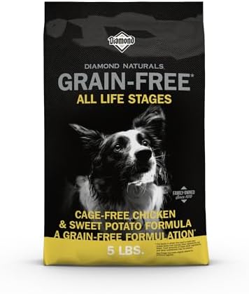 Diamond Naturals Grain-Free Dry Dog Food, Wild-Caught Whitefish, 28lb | Puppy, Adult & Senior Dogs | Wild-Caught Whitefish & Sweet Potatoes for All Day Energy | Guaranteed Probiotics