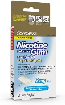 GoodSense Nicotine Polacrilex Lozenges 2 mg, Cherry Flavor, 108 Count
