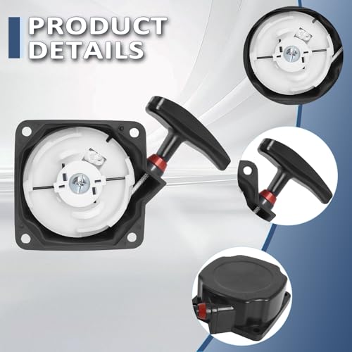 Podoy 63022 Pull Start Starter Recoil & 300430 Power Head for Earth Auger | Compatible with Earthquake E43 E43CE E43WC MD43