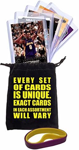 Kobe Bryant (5) Assorted Basketball Cards Bundle - Los Angeles Lakers Trading Cards - MVP # 24