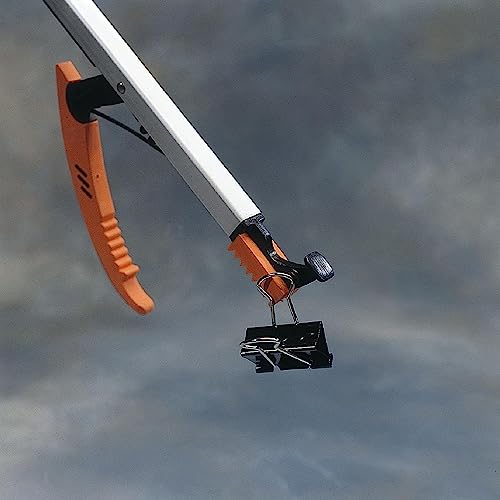 Sammons Preston Easireach II Reacher, 15" Magnetic Grabber Tool for Seniors | Lightweight grabber reacher tool with magnetic tip, ergonomic grip and claw jaw, a reaching aid for seniors