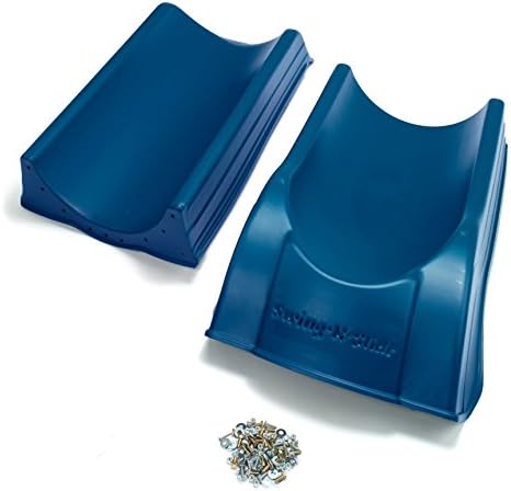 Swing'n'Slide NE 4701 Summit Slide 2Piece Plastic Scoop Slide for 4' Decks, Blue