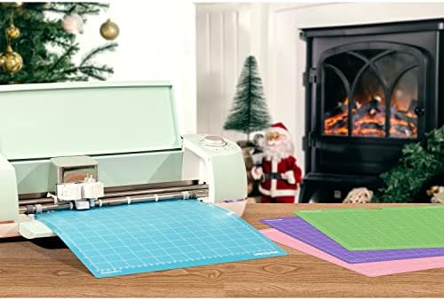 WORKLION Cutting Mat 12x12 Compatible with Maker/Maker 3/Maker 4/Air 2/Explore 3/4, Variety Sticky（Standard, Light