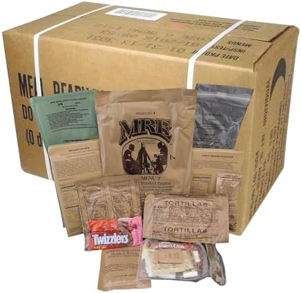 Ammo Can Man MRE Box A by Rothco, Genuine Mil Surplus, Menus 1-12 | Ammo Can Man MRE genuine U.S. military surplus ration box, Menus 1-12