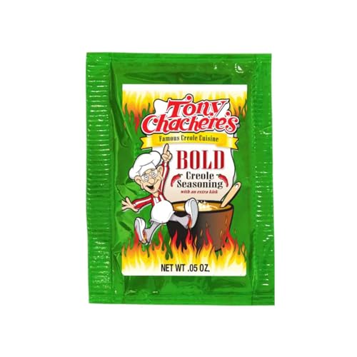 Tony Chachere Creole Seasoning, 1000 Count 0.05 Ounce (Original)