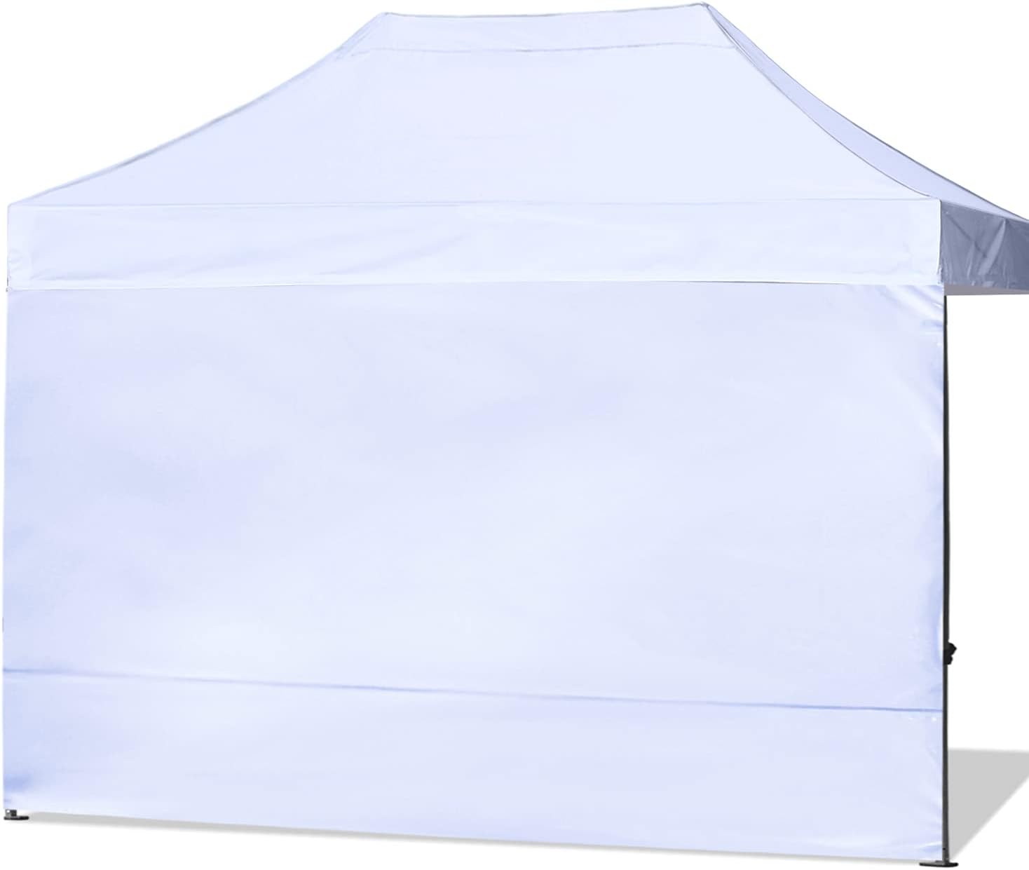 ABCCANOPY Instant Canopy SunWall 10x10 FT No Frame or Top, White